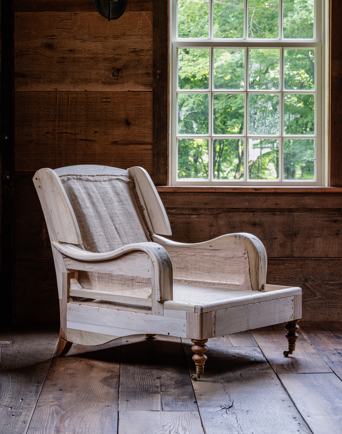 Rolled Arm Chair