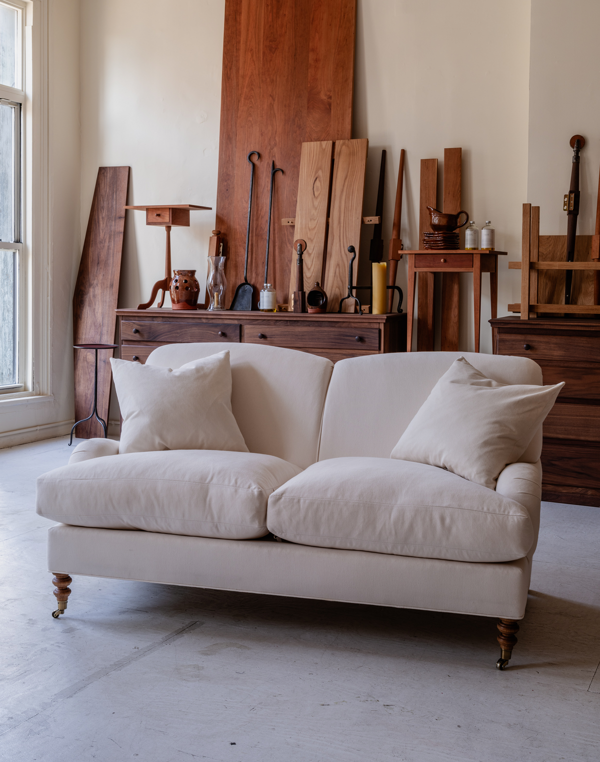 Rolled Arm Sofa – Roseland