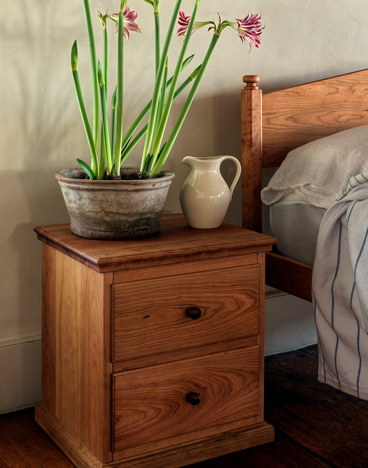 Two Drawer Nightstand