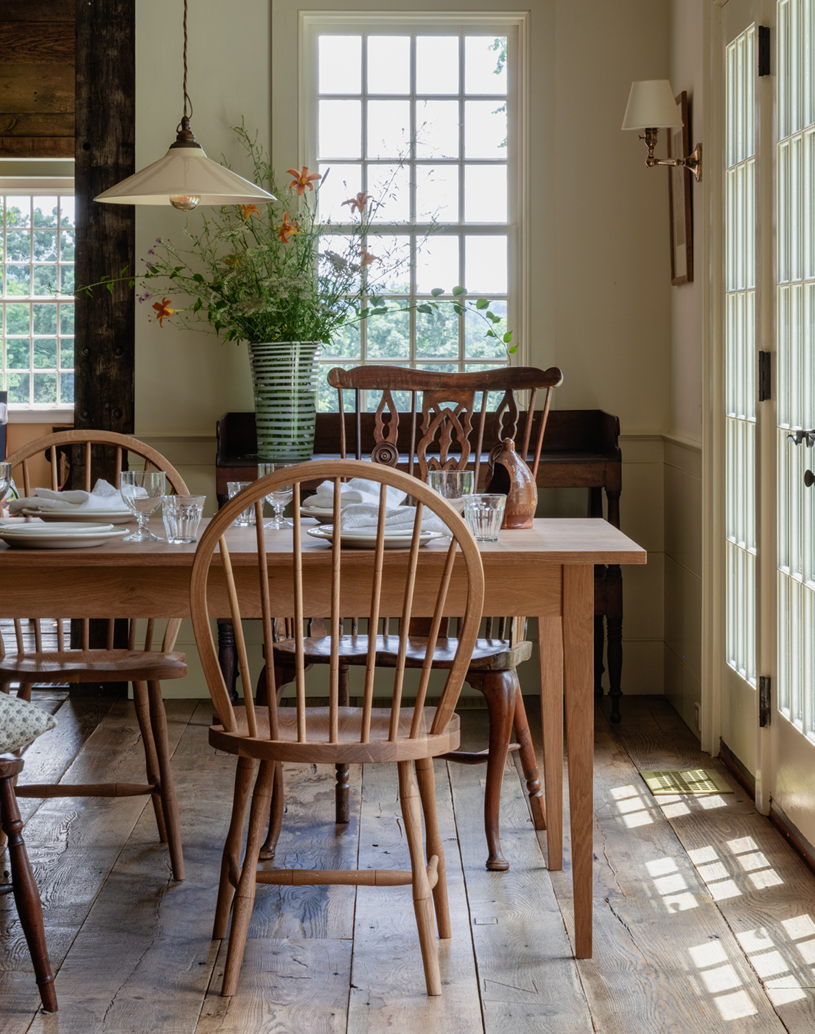 Wide Board Oak Table