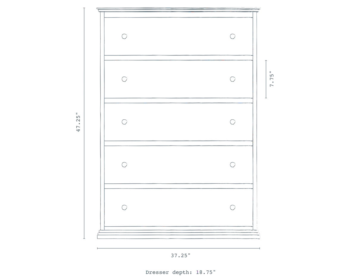 Five Drawer